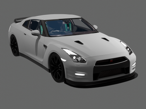 Nissan GT-R 2015 Model 3D