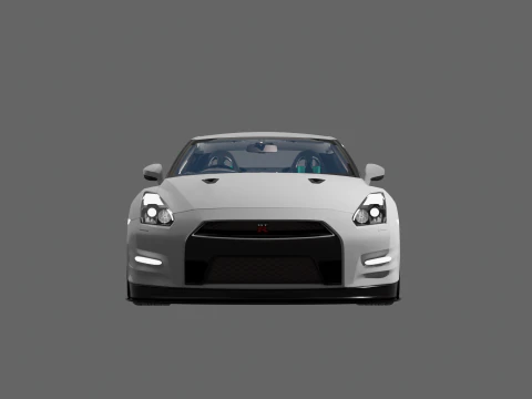 Nissan GT-R 2015 3D Model