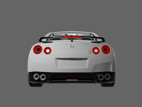 Nissan GT-R 2015 3D Model