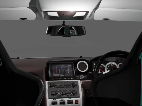 Nissan GT-R 2015 3D Model