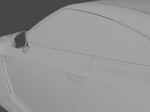 Nissan GT-R 2015 3D Model