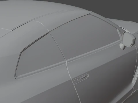 Nissan GT-R 2015 3D Model