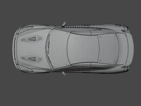 Nissan GT-R 2015 3D Модель