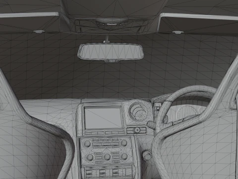 Nissan GT-R 2015 3D Model