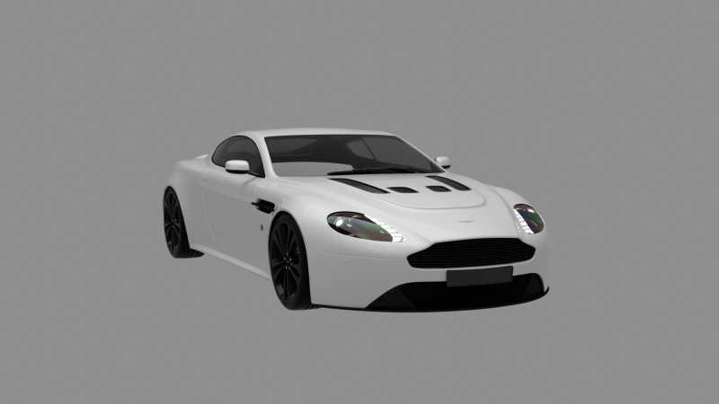Aston Martin V12 Vantage S 2016 3Dモデル .c4d .max .obj .3ds .fbx .stl .blend