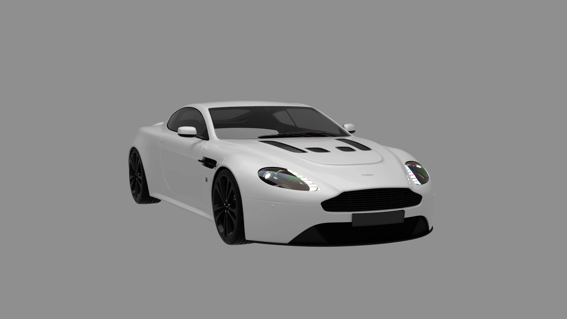 Aston Martin V12 Vantage S 2016 3D Model .c4d .max .obj .3ds .fbx .stl .blend 