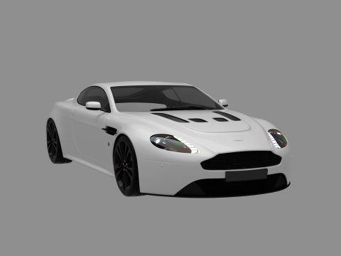 Aston Martin V12 Vantage S 2016 Modello 3D