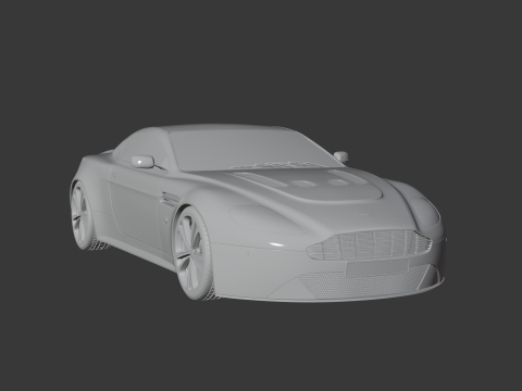 Aston Martin V12 Vantage S 2016 3Dモデル
