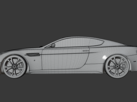 Aston Martin V12 Vantage S 2016 3Dモデル