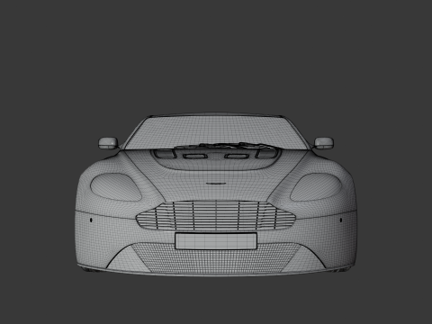 Aston Martin V12 Vantage S 2016 3Dモデル
