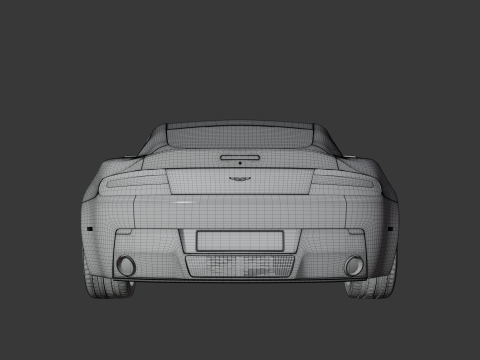 Aston Martin V12 Vantage S 2016 3Dモデル