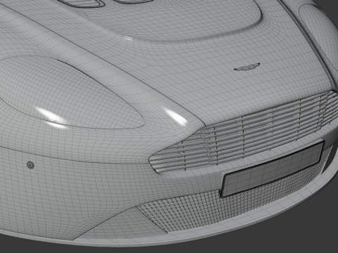 Aston Martin V12 Vantage S 2016 3Dモデル