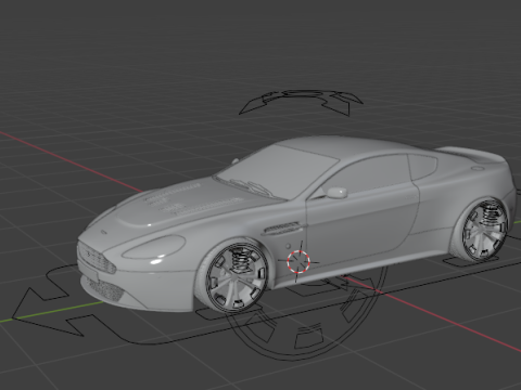 Aston Martin V12 Vantage S 2016 3D 模型