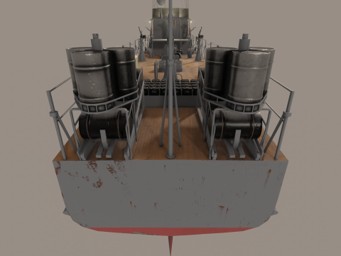 Small hunter of the MO-4 type 3D मॉडल