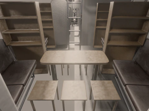 Pequeno ca&ccedil;ador do tipo MO-4 Modelo 3D