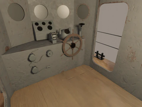 Pequeno ca&ccedil;ador do tipo MO-4 Modelo 3D