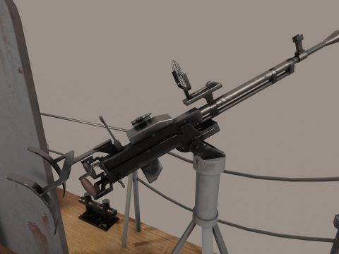 Small hunter of the MO-4 type 3D मॉडल