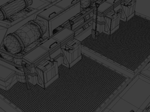 Tank Challenger 2 3D Model