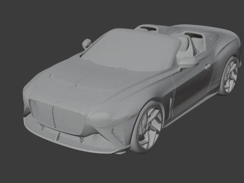 Bentley Mulliner Bacalar 3D Model