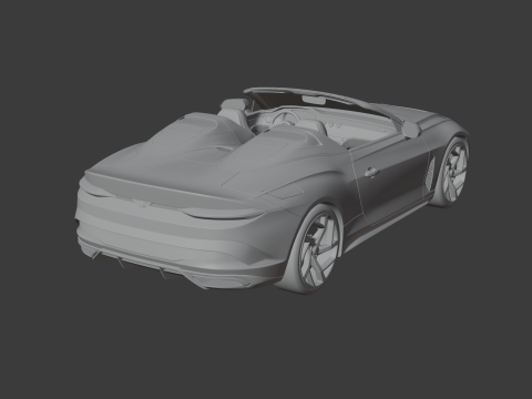 Bentley Mulliner Bacalar Model 3D