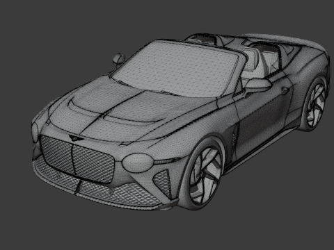 Bentley Mulliner Bacalar Model 3D