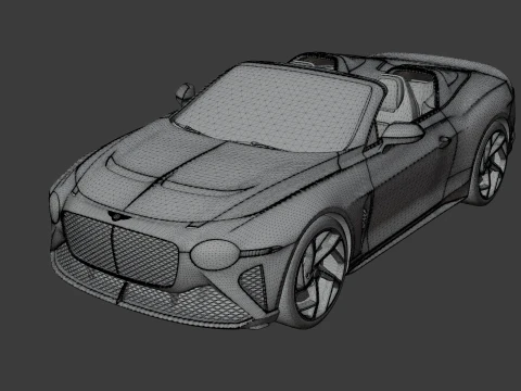 Bentley Mulliner Bacalar 3D Model