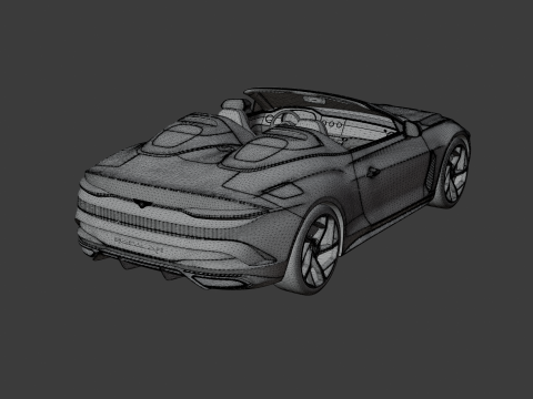 Bentley Mulliner Bacalar Model 3D