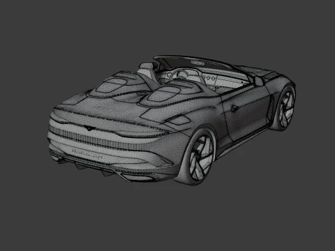 Bentley Mulliner Bacalar 3D Model