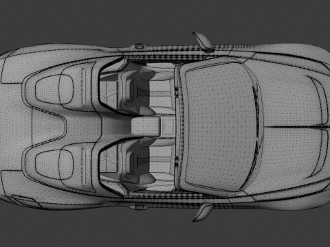Bentley Mulliner Bacalar Model 3D
