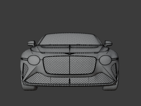 Bentley Mulliner Bacalar Model 3D