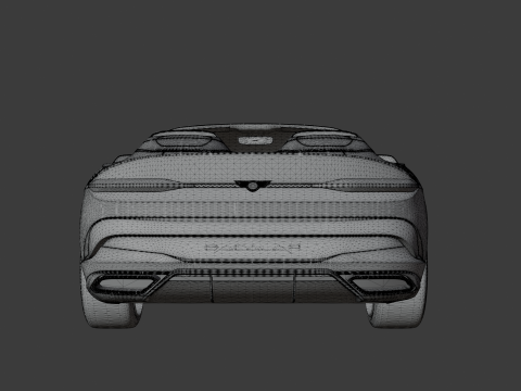Bentley Mulliner Bacalar Model 3D