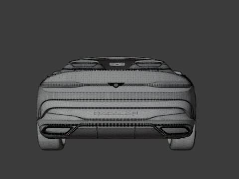 Bentley Mulliner Bacalar 3D Model