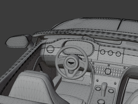 Bentley Mulliner Bacalar Model 3D
