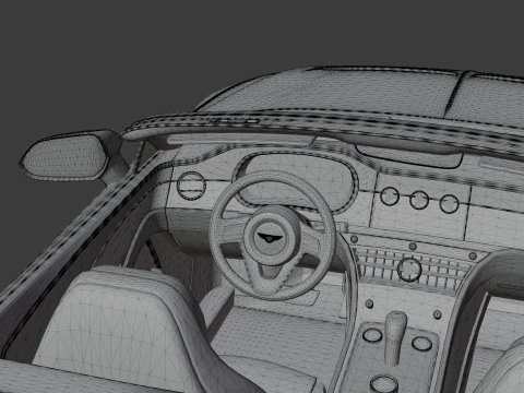 Bentley Mulliner Bacalar 3D Model