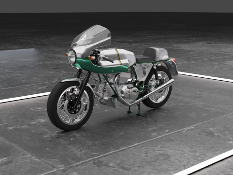 Ducati 750 Imola 3D मॉडल