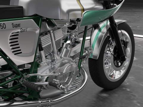 Ducati 750 Imola 3D 模型