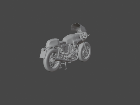 Ducati 750 Imola 3D 模型