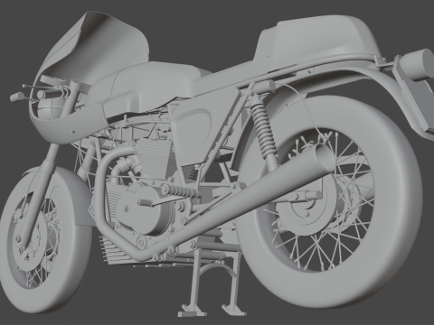 Ducati 750 Imola 3D 模型