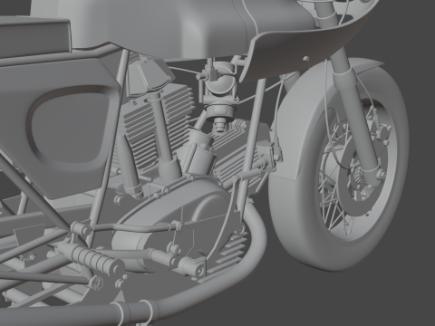 Ducati 750 Imola 3D 模型