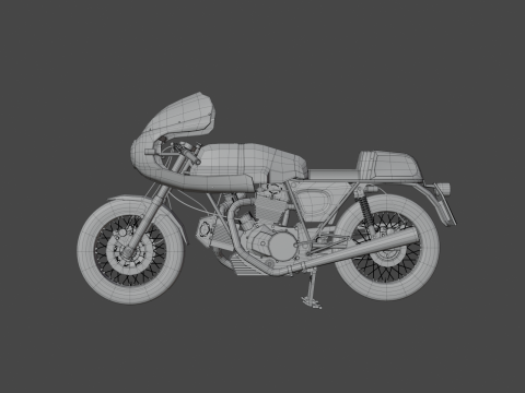 Ducati 750 Imola 3D 模型