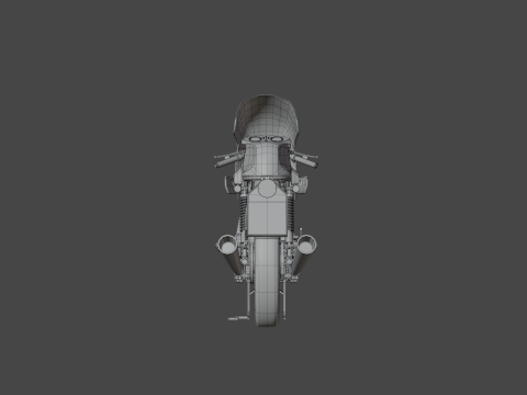 Ducati 750 Imola 3D 模型