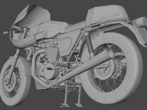 Ducati 750 Imola 3D 模型