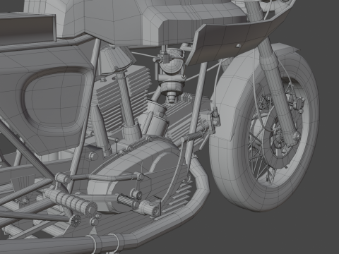 Ducati 750 Imola 3D 模型