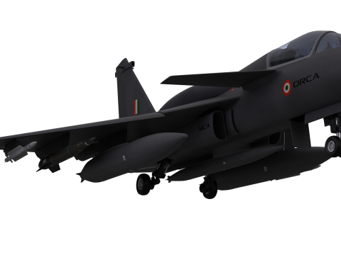 ORCA Twin Engine 3D Model