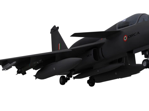 ORCA Twin Engine 3D Model