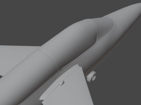 ORCA Twin Engine 3D Model