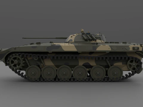 BMP-2 tank 3D Model