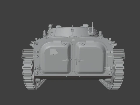 BMP-2 tank 3D Model