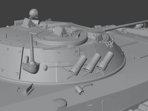 BMP-2 tank 3D Model
