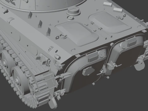 BMP-2 tank 3D Model